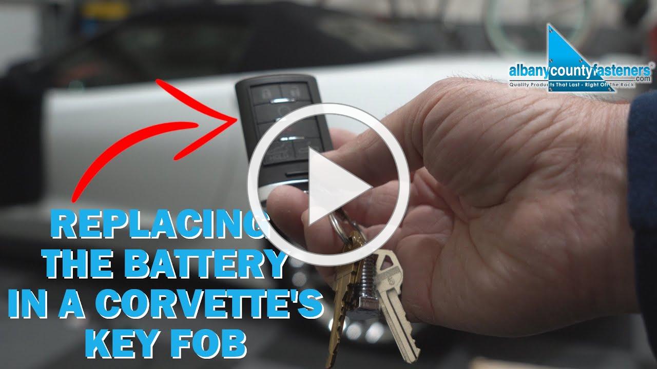 How to Replace The Battery In a Car's Key Fob | Corvette C7, GM, Chevy