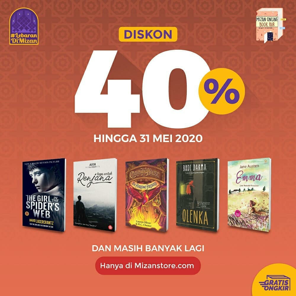 Buku Super Diskon 40%