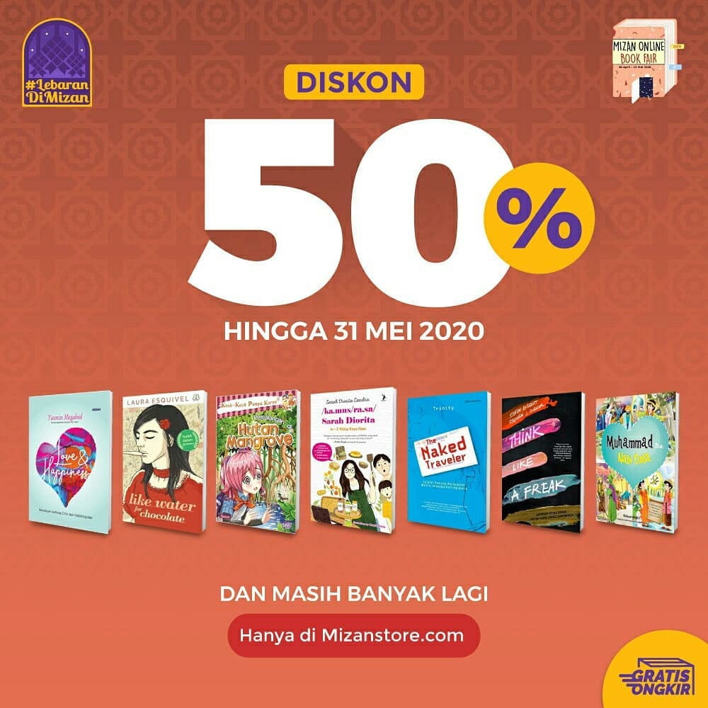 Buku Super Diskon 50%