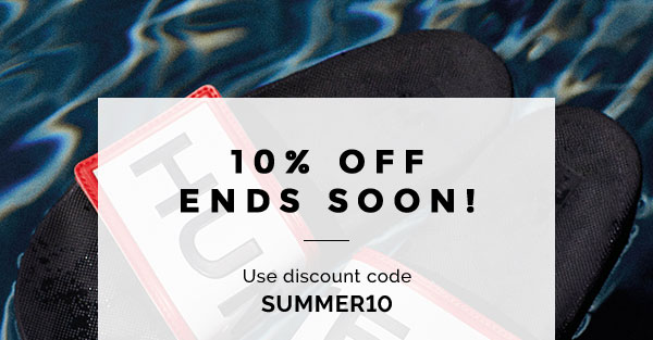 10% off ends soon. Use discount code SUMMER10