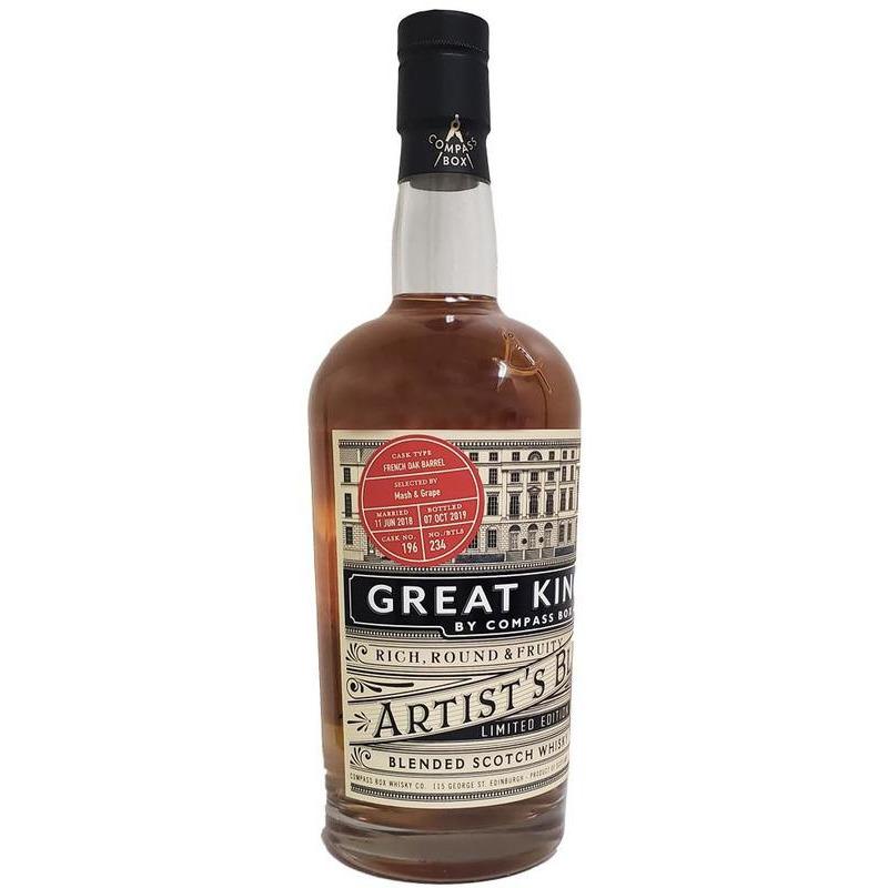Image of Mash&Grape x Compass Box Great Kings St. Artist''s Blend