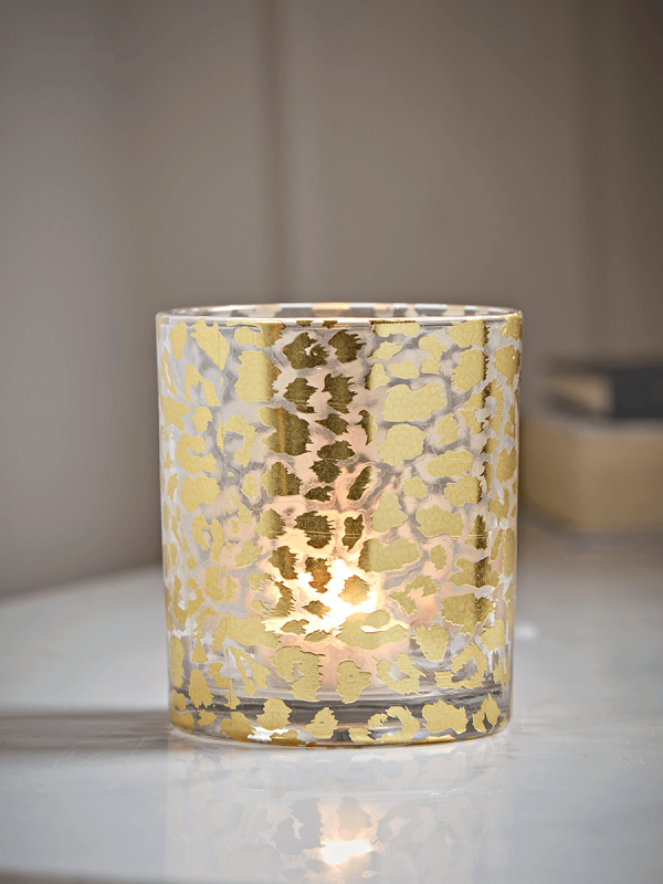 NEW Leopard Print Tea Light Holder