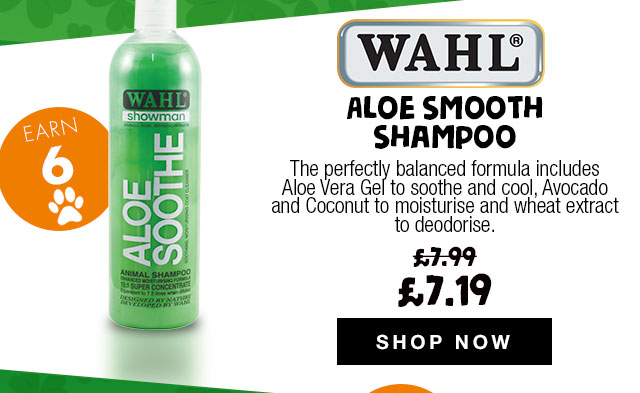 10% Off Wahl Aloe Smooth Shampoo