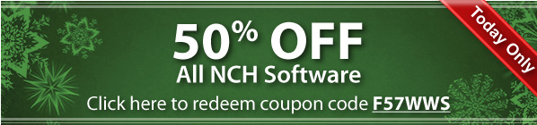 Cyber Monday Special Offer! Save 50% at www.nchsoftware.com/coupons with Coupon Code F57WWS