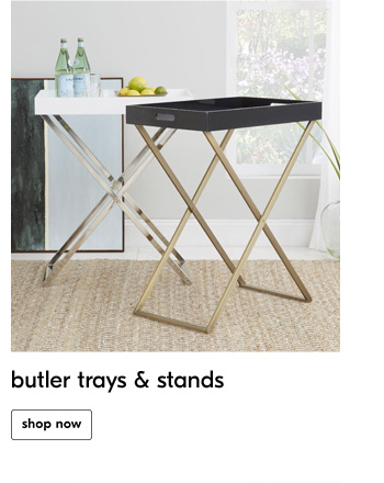 butler trays & stands