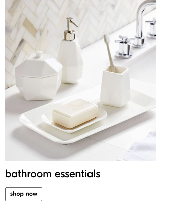 bathroom essentials