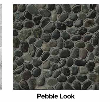 Pebble look