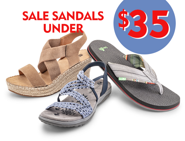 Sale Sandals under $35