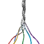multi colored rope