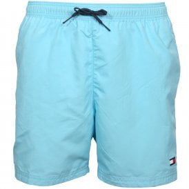 Classic Logo Boys Swim Shorts, Silk Blue