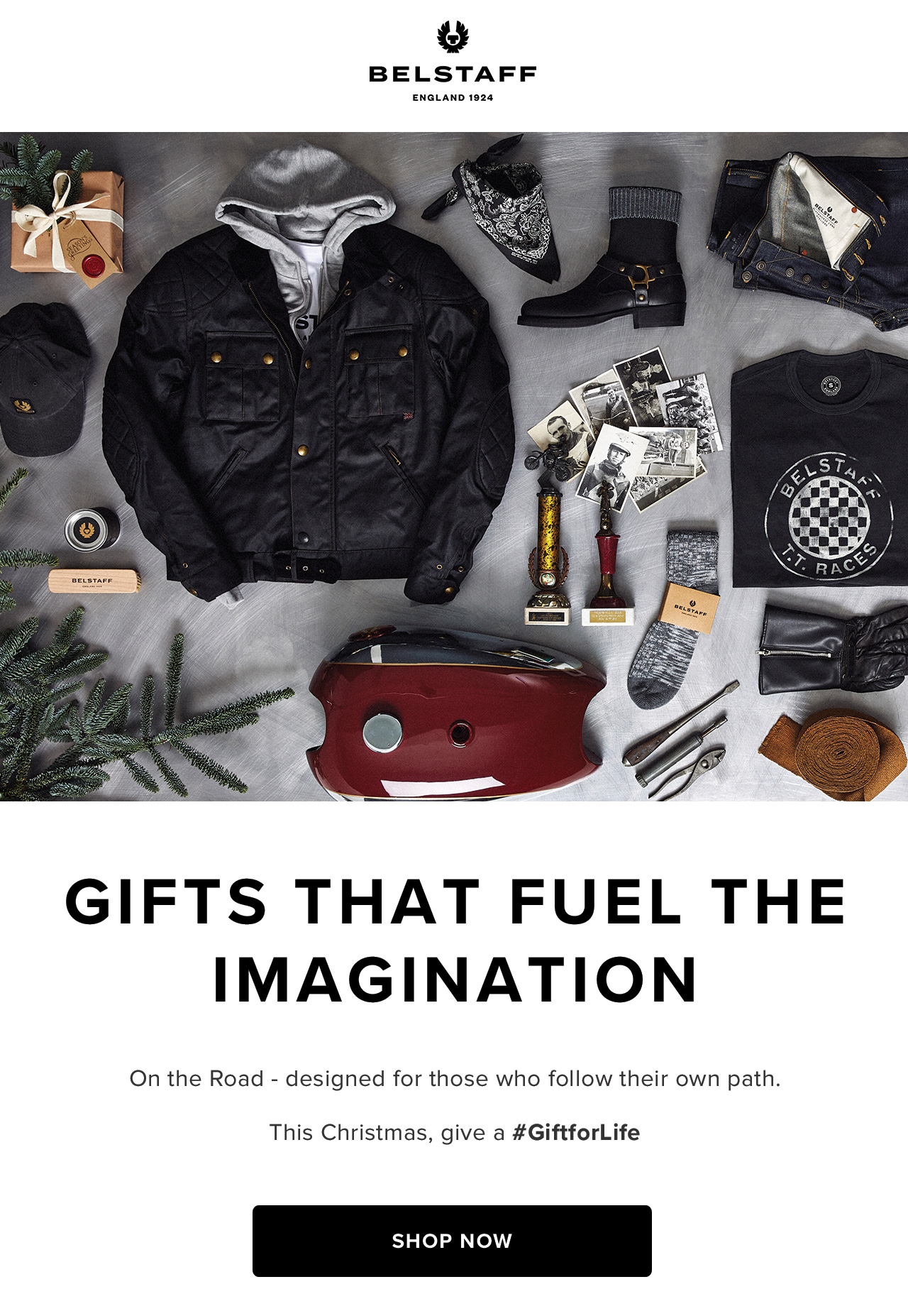 On the Road - designed for those who follow their own path. This Christmas, give a #GiftforLife