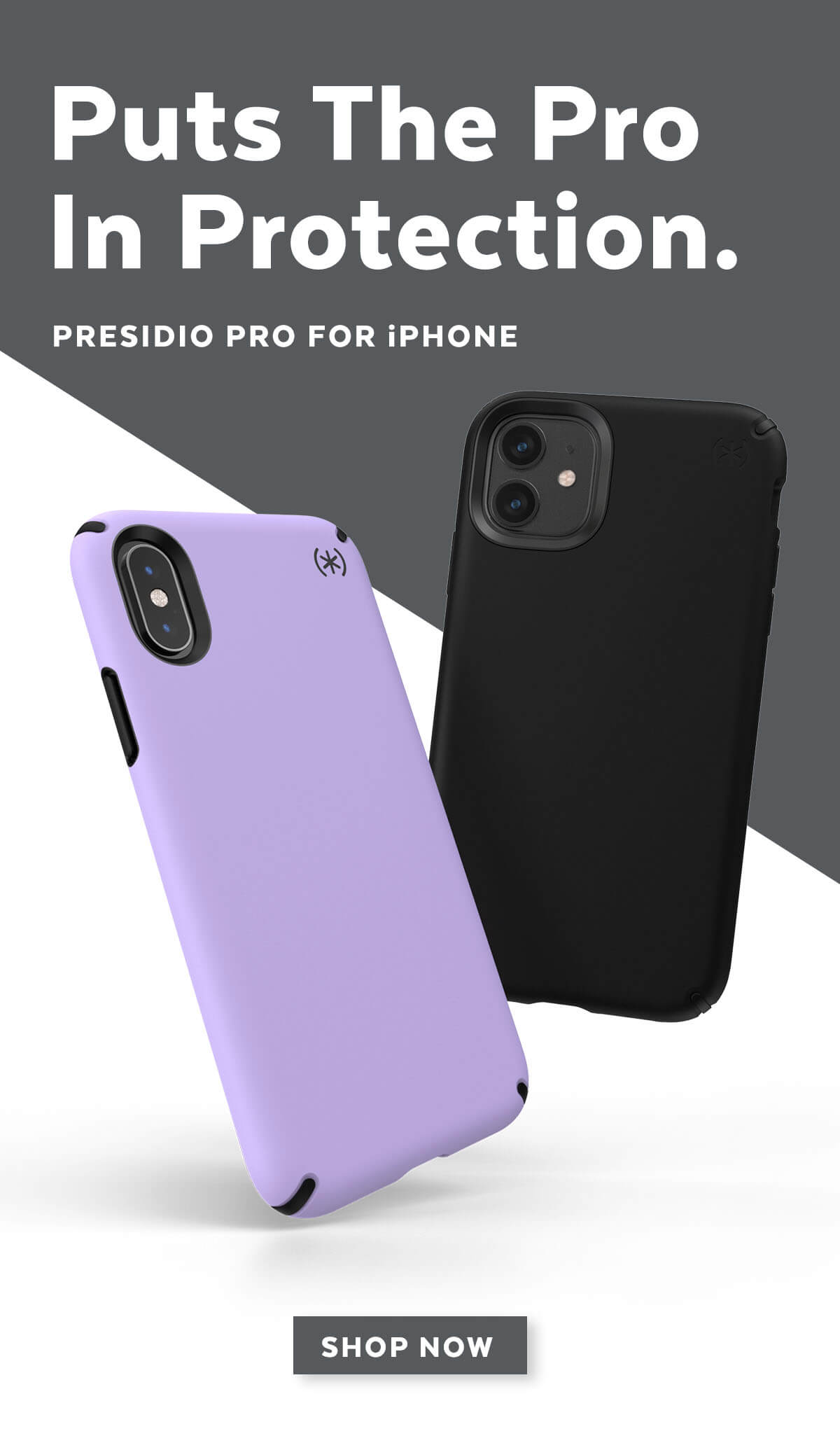 Puts the pro in protection. Presidio Pro for iPhone. Shop now!