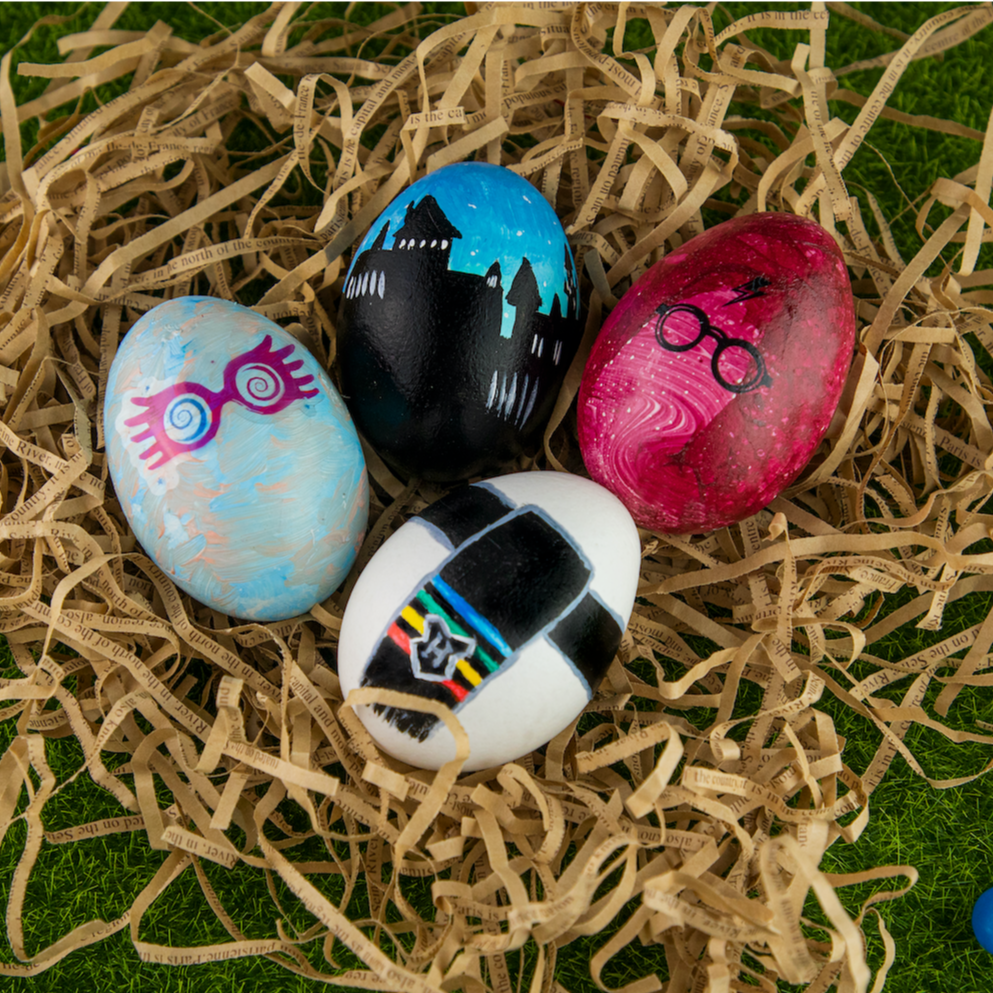 Harry Potter DIY Easter Eggs