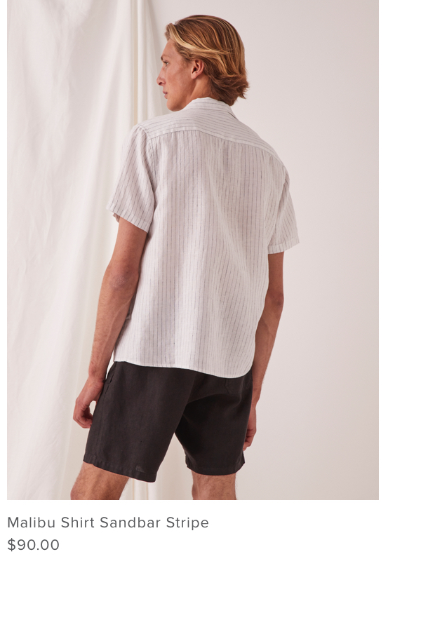 Malibu Shirt Sandbar Stripe | Assembly Label