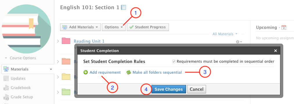 Student Completion Rules