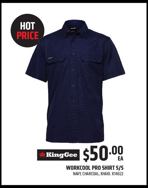 KingGee Workcool Pro Shirt S/S