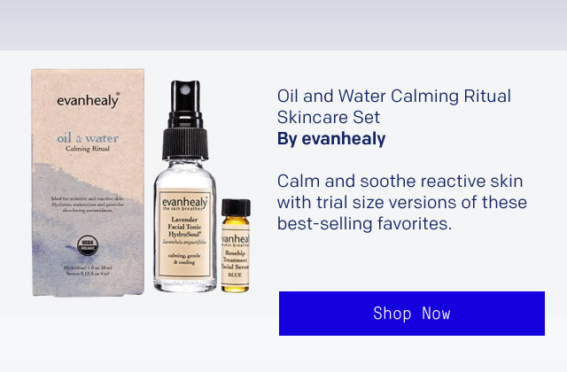 evanhealy Oil and Water Calming Ritual Skincare Set