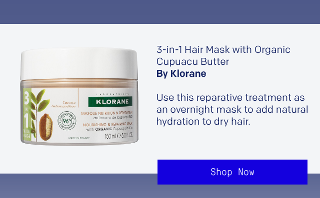 Klorane 3-in-1 Hair Mask with Organic Cupuacu Butter
