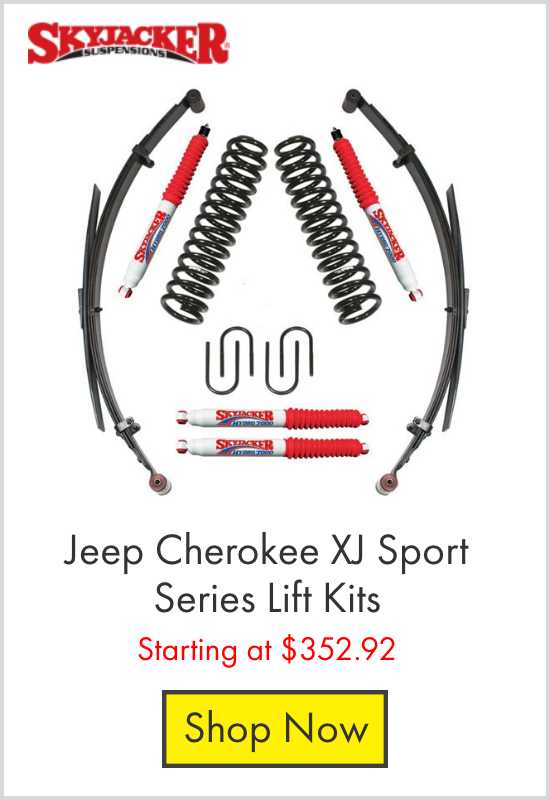 Skyjacker Jeep Cherokee XJ Sport Series Lift Kits - Starting at $352.92