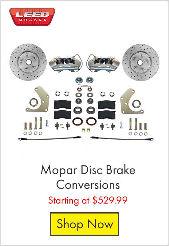 Leed Brakes Mopar Disc Brake Conversions - Starting at $529.99