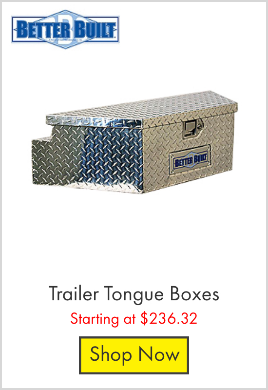 Better Built Trailer Tongue Boxes - Starting at $236.32