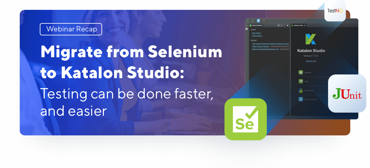 Selenium migration webinar recap