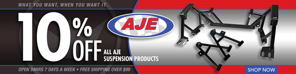 Save 10% on All AJE Suspension Products