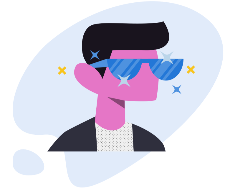 Guy with sunglasses image