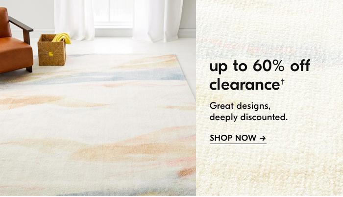 UP TO 60% OFF CLEARANCE