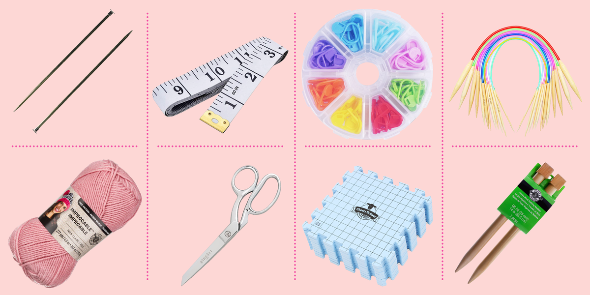 The best knitting supplies to buy online for beginners and advanced knitters, including yarn, knitting needles, crochet tools, knitting kits, shears and more.