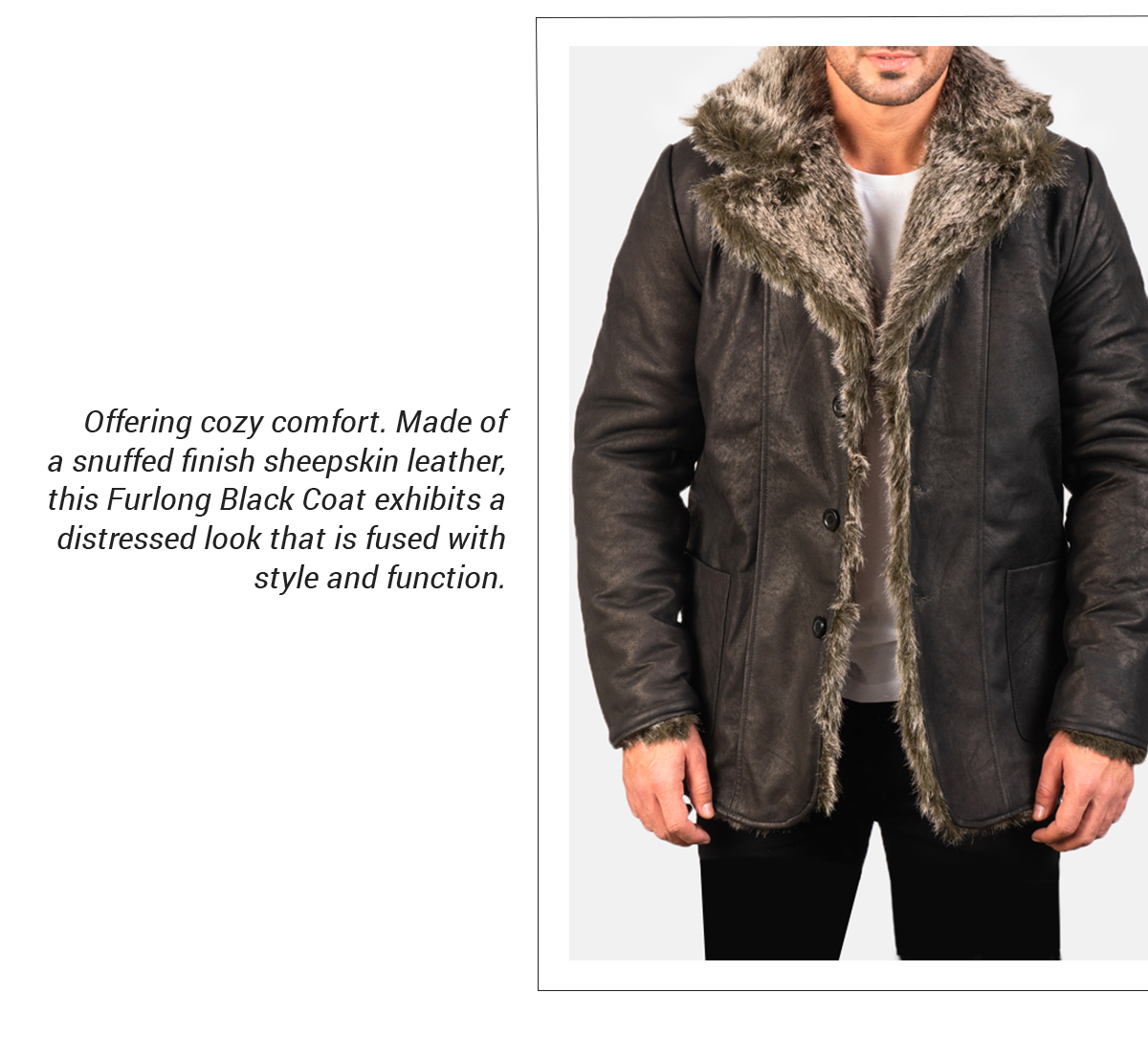 Furlong Black Coat