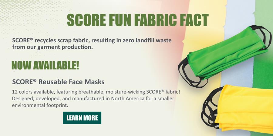SCORE Reusable Face Masks