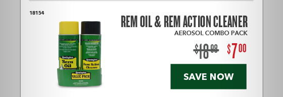Clearance Special - REM Oil & Action Cleaner Combo