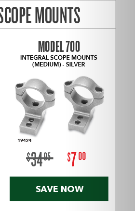 Clearance Special - 700 Integral Scope Mounts