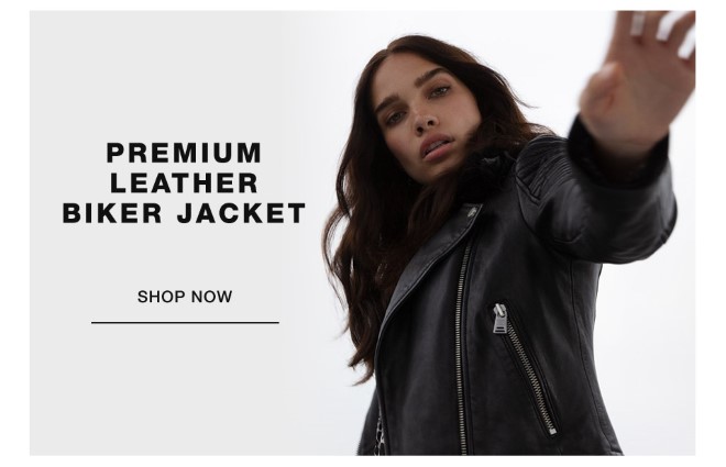 Premium Leather Biker Jacket