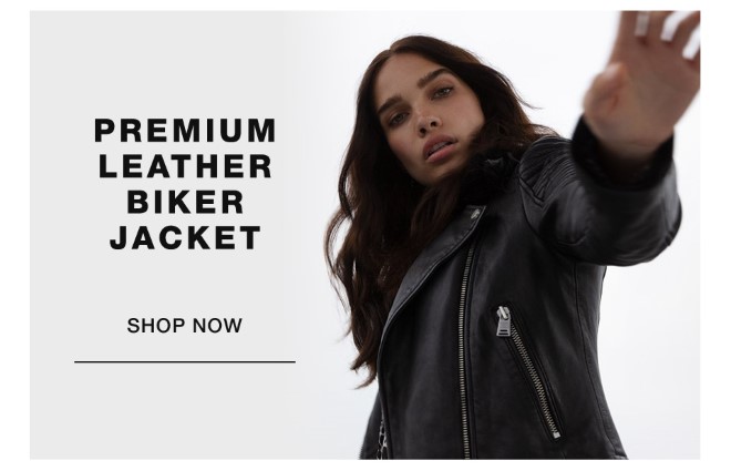 Premium Leather Biker Jacket