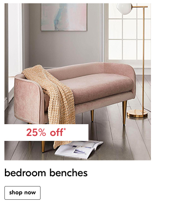 BEDROOM BENCHES