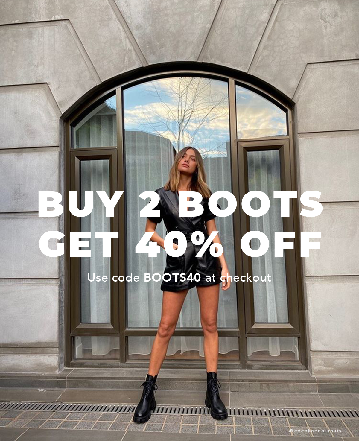 Buy 2 Boots Get 40% Off