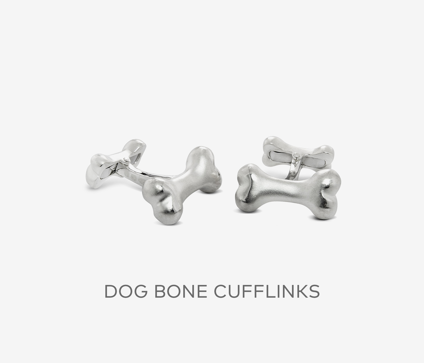 Deakin and Frances Dog Bone Cufflinks