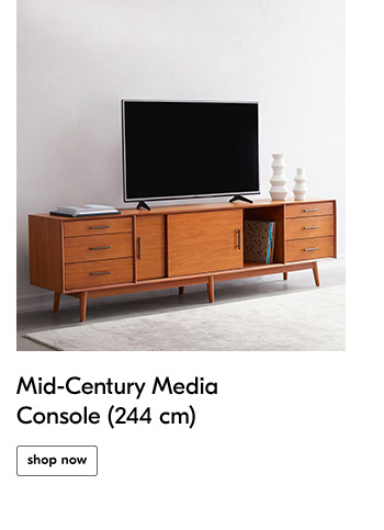Mid-Century Media Console (244 cm)