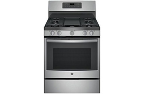 Shop GE 30 Free Standing Stainless Steel Gas Convection Range