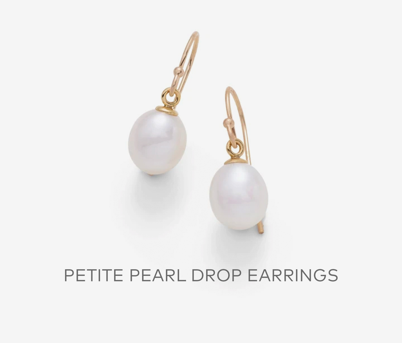 Petite Pearl Drop Earrings