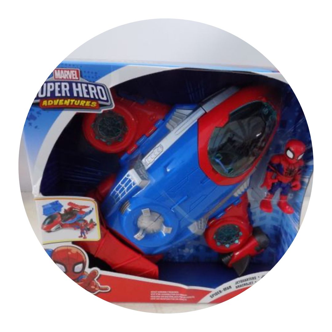 Marvel Superhero Adventures Spiderman Jet Quarters