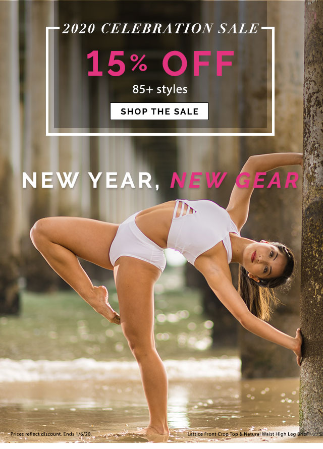 New Year New Gear: Take 15% off
85+ styles. Shop the Sale
