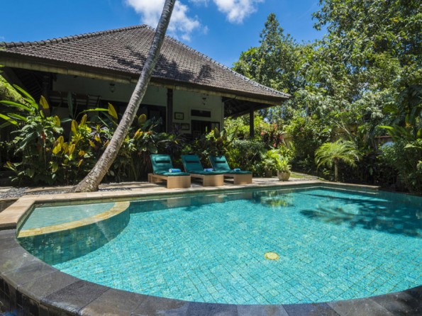 Riverside villa near the beach in Bali
