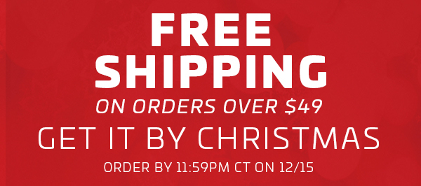 FREE SHIPPING Over $49