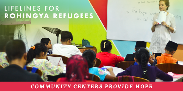 Community centers provide hope.