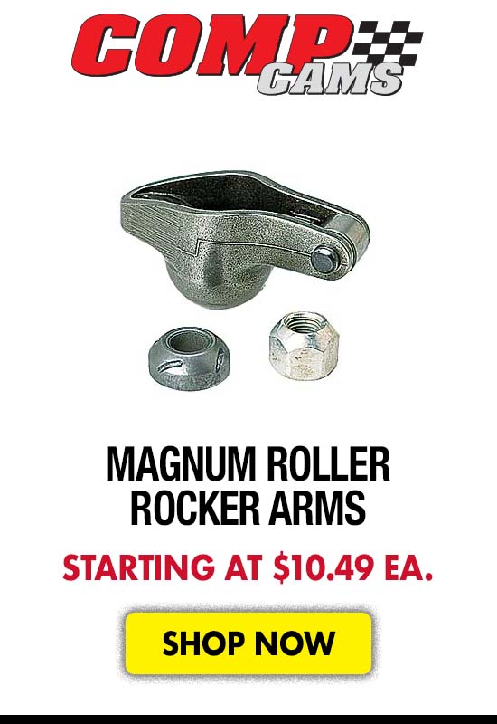 Comp Cams Magnum Roller Rocker Arms - Starting at $10.49 ea.