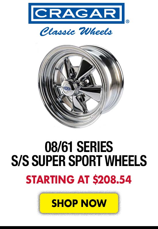 Cragar 08/61 Series S/S Super Sport Wheels - Starting at $208.54