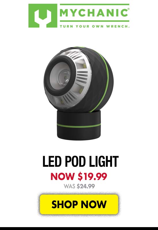 Mychanic LED Pod Light - Was $19.99 Now $24.99